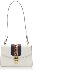 Gucci - Vintage Sylvie White Calf Leather - Lyst