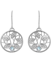 Orphelia - 'Oceane' 925 Sterling Drop Earrings - Lyst