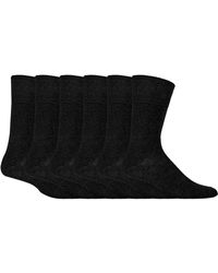 IOMI - 6 Pack Non Elastic Diabetic Socks With Hand Linked Toe Seams - Lyst