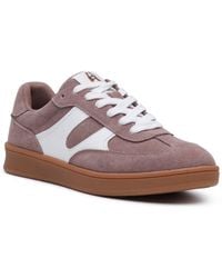 Hush Puppies - Maura Suede Stone Trainers - Lyst