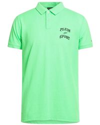 Philipp Plein - Scratch Logo Polo Shirt Cotton - Lyst