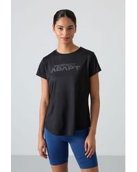 TOMMY LIFE - Printed Crew Neck T-Shirt - Lyst