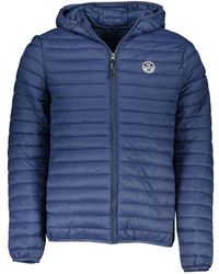 North Sails - Blu Poliammide Jacket - Lyst