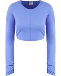 GYMSHARK - Whitney Simmons Crop Top Nylon - Lyst