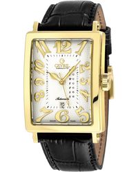 Gevril - Avenue Of America's Ipyg Case, Dial, Genuine Italian Handmade Leather Strap - Lyst