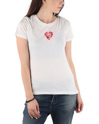 DIESEL - T Sily C T Shirt Crew Neck Short Sleeve Top Casual Summer Tee - Lyst