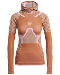 adidas - Hooded Neck Raglan Sleeve Tech Sweatshirt - Lyst