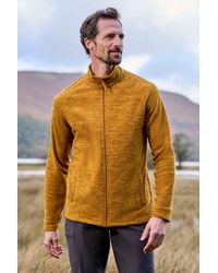 Mountain Warehouse - 'Snowdon' Fleece Sweater Full Zip Quick Dry Antipill Fabric Mid Layer - Lyst