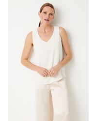Wallis - Plain V Neck Cami Top - Lyst