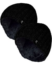 Heat Holders - Chunky Soft Winter Ribbed Hat - Lyst