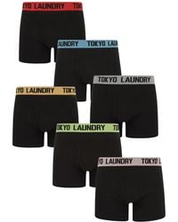 Tokyo Laundry - Cotton 6-Pack Boxers - Lyst