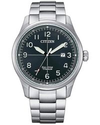 Citizen - Silver Watch Bm7570-80x Titanium - Lyst
