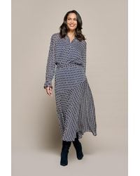 Mart Visser - Amee Print Rok Navy / Multi - Lyst