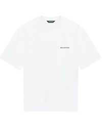 Balenciaga - Logo T-shirt - Lyst