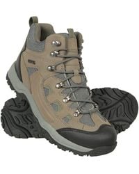 Mountain Warehouse - 'Adventurer' Isodry Boots Cushioned Footbed Breathable Waterproof Hiking Shoes - Lyst