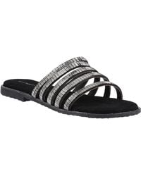 Hush Puppies - Paris Slide Suede Sandals - Lyst