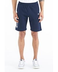TOMMY LIFE - Cotton-Blend Sweat Shorts - Lyst