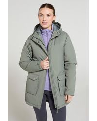 Mountain Warehouse - 'Ranger' Parka Jacket Breathable Water Resistant Padded Coat - Lyst