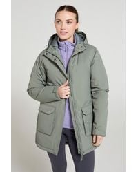 Mountain Warehouse - 'Ranger' Parka Jacket Breathable Water Resistant Padded Coat - Lyst