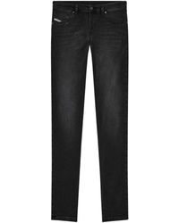 DIESEL - D-Yennox Faded Denim Pants Cotton - Lyst