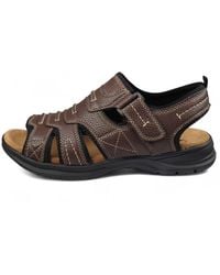 Infinity Leather - Lightweight Open Toe Casual Sandals - Lyst