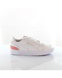 PUMA - X Ralph Sampson Lo Leather Low Lace Up Trainers 370846 06 - Lyst