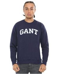 GANT - Casual Sweatshirt | Cadeau Geven Met Ronde Hals - Lyst
