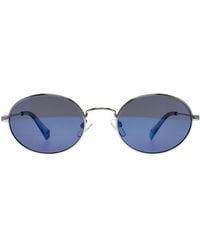 Polaroid - Oval Palladium Mirror Polarized Pld 6228/S/X - Lyst
