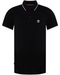 Timberland - Pique Tipped Polo Shirt Cotton - Lyst
