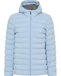 Mo - Gewatteerd Winterjack Mi Lichtblauw - Lyst