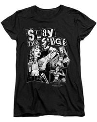 K-Pop Demon Hunters - Ladies Huntrix Slay The Stage Fitted T-Shirt - Lyst