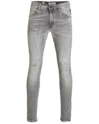 Replay - Slim Fit Jeans Mickym Light Grey - Lyst