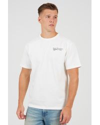 Brave Soul - Cotton Relaxed Fit Graphic T-Shirt - Lyst