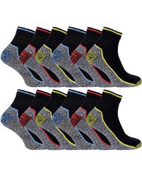 Sock Snob - 12 Pairs Short Bamboo Work Socks For - Lyst