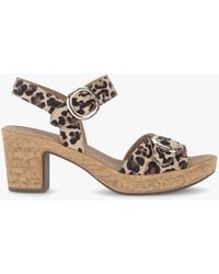 Gabor - Fantastica Ankle Strap Sandals Leather - Lyst