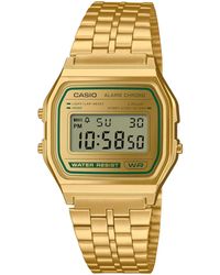 G-Shock - Collection Vintage Watch A158Wegv-9Aef Stainless Steel - Lyst