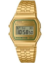 G-Shock - Collection Vintage Watch A158Wegv-9Aef Stainless Steel - Lyst