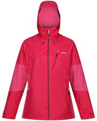 Regatta - Ladies Highton V Stretch Waterproof Jacket Potion/Flamingo) - Lyst
