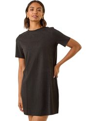 Roman - Embellished Shift Stretch Dress - Lyst