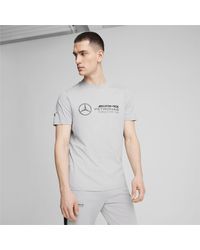 PUMA - Mercedes-Amg Petronas F1 Ess Logo T-Shirt - Lyst