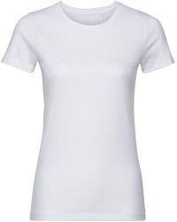 Russell - Ladies Authentic Organic T-Shirt - Lyst
