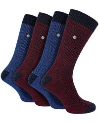 Jeep - 4 Pack Cotton Dress Socks - Lyst