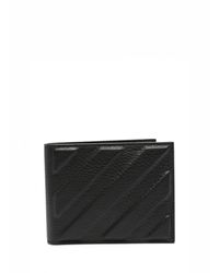 Off-White c/o Virgil Abloh - Off- 3D Diag Bifold Leather Wallet - Lyst