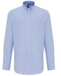 PREMIER - Cotton Rich Oxford Stripe Shirt /Light) - Lyst