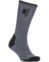 Trespass - Way Fairer Trekking Socks (Carbon Marl) - Lyst