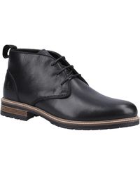 Hush Puppies - Ricky Leather Ankle Boots - Lyst