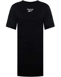 Reebok - Ri T-Shirt Dress Cotton - Lyst