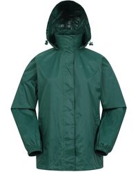 Mountain Warehouse - 'Pakka' Packable Jacket Waterproof Breathable Adjustable Hood Rain Coat Polyamide - Lyst