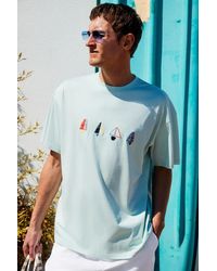 Grimelange - Oversized Embroidered Crew Neck T-Shirt - Lyst