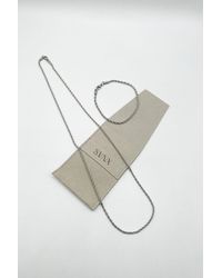 SVNX - Rope Chain Necklace & Bracelet Set - Lyst